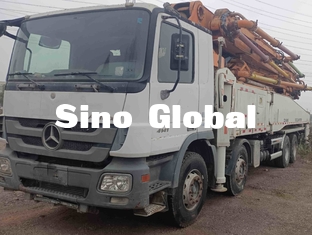 Zoomlion utilizó el camión los 52m Euro3 de la bomba concreta con Mercedes Benz Chassis