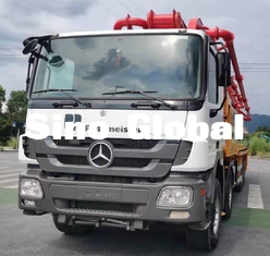 ³ usado camión diesel /H de la bomba concreta M56-5 el 148M de Putzmeister con 5 secciones