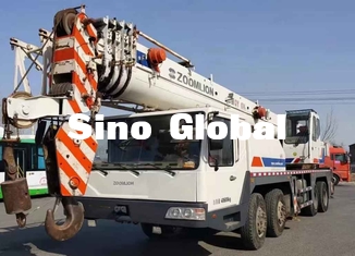 Zoomlion utilizó el tipo recto del brazo de la tonelada QY50V532 de la grúa 50 del camión