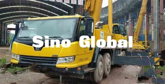 50 consumo de petróleo de Ton Used Truck Crane XCMG QY50KA 40L por el 100km