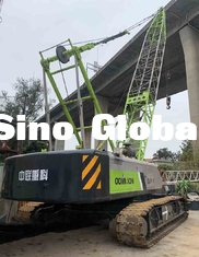QUY80 usado Zoomlion 80 Ton Crawler Crane con longitud del auge de los 58m