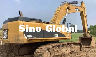 390KW utilizó capacidad del depósito de gasolina de Caterpillar 390D 1240L del excavador de la correa eslabonada