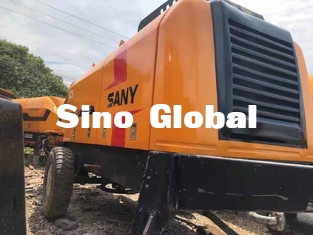 Poder clasificado concreto usado eléctrico de Sany HBT6013 90KW de la bomba del remolque