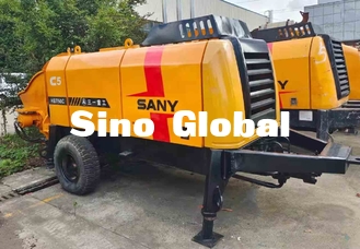 Marca aprobada CE concreto usada de Sany de la bomba del remolque del sistema hydráulico