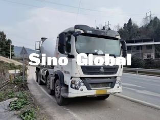 tipo diesel poder del 2do de la mano de Howo camión del mezclador concreto del ³ 371HP de los 10M