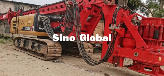 Sany SR285R 2018 utilizó la plataforma de perforación rotatoria 5~24 RPM 300KW