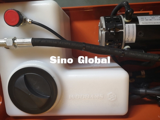 La elevación Skyboom SSL-12HD del auge del hombre eléctrico Scissor altura de funcionamiento de la elevación el 12m del auge