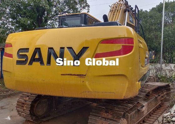 Sany SY215 ACE utilizó el modelo del motor de With Isuzu AM-4HK1X del excavador de la correa eslabonada