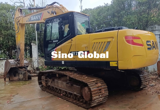 Sany SY215 ACE utilizó el modelo del motor de With Isuzu AM-4HK1X del excavador de la correa eslabonada