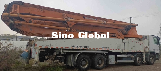 Zoomlion utilizó el camión los 52m Euro3 de la bomba concreta con Mercedes Benz Chassis