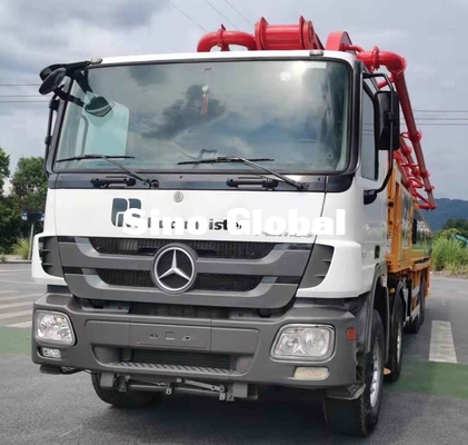 ³ usado camión diesel /H de la bomba concreta M56-5 el 148M de Putzmeister con 5 secciones