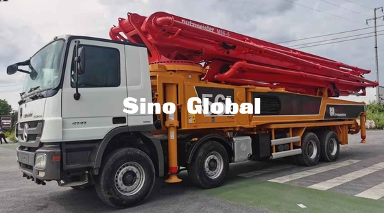 ³ usado camión diesel /H de la bomba concreta M56-5 el 148M de Putzmeister con 5 secciones