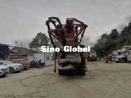 Camión usado de la bomba concreta de Sany 46 metros con 24,8 toneladas de capacidad