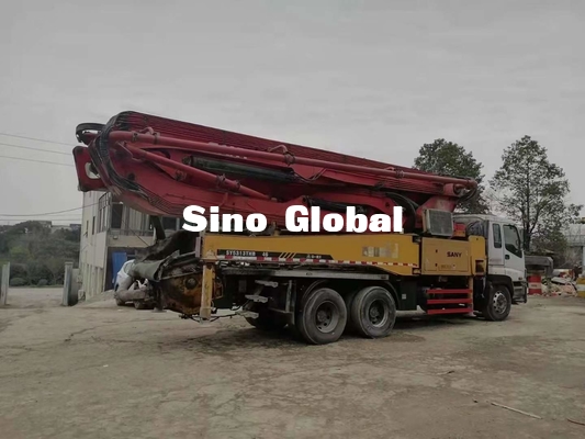 Camión usado de la bomba concreta de Sany 46 metros con 24,8 toneladas de capacidad