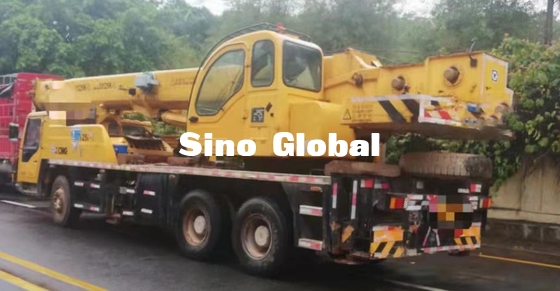 grúa 25 Ton Capacity de la segunda mano XCMG 3000m m Radus de trabajo