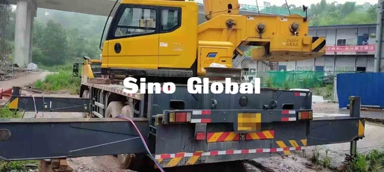 50 consumo de petróleo de Ton Used Truck Crane XCMG QY50KA 40L por el 100km