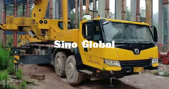 50 consumo de petróleo de Ton Used Truck Crane XCMG QY50KA 40L por el 100km