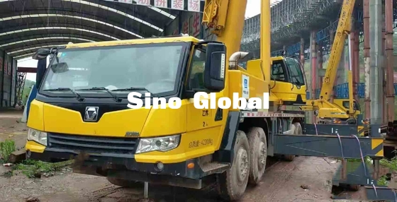50 consumo de petróleo de Ton Used Truck Crane XCMG QY50KA 40L por el 100km