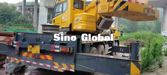 50 consumo de petróleo de Ton Used Truck Crane XCMG QY50KA 40L por el 100km