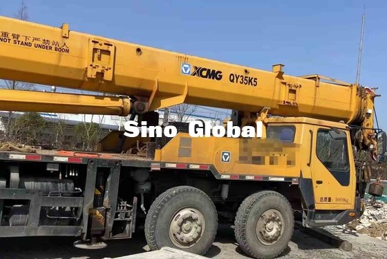camión del auge de la segunda mano XCMG, 35 Ton Truck Crane Sany QY35K5