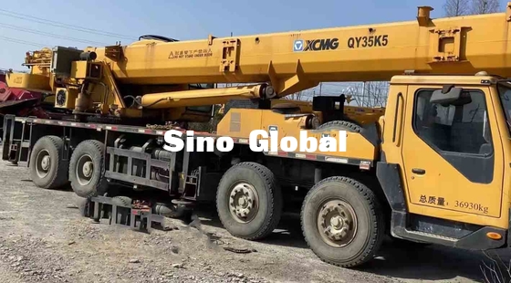 camión del auge de la segunda mano XCMG, 35 Ton Truck Crane Sany QY35K5