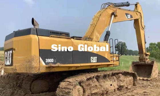 390KW utilizó capacidad del depósito de gasolina de Caterpillar 390D 1240L del excavador de la correa eslabonada