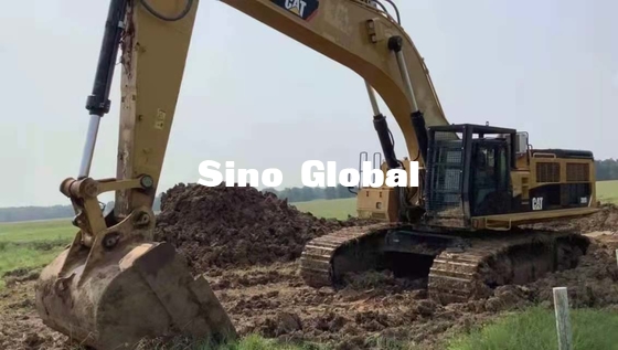 390KW utilizó capacidad del depósito de gasolina de Caterpillar 390D 1240L del excavador de la correa eslabonada