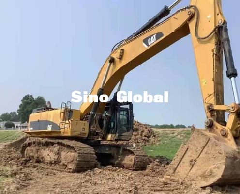 390KW utilizó capacidad del depósito de gasolina de Caterpillar 390D 1240L del excavador de la correa eslabonada