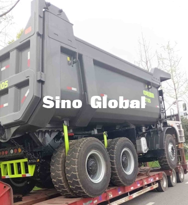 Camión volquete resistente Zoomlion ZT105 de la segunda mano para la explotación minera