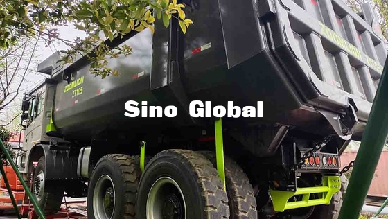 Camión volquete resistente Zoomlion ZT105 de la segunda mano para la explotación minera