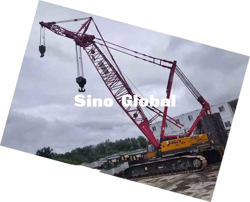 Modelo usado de la tonelada SCC2500C de la grúa de correa eslabonada de Sany 250 con el poder 242kw