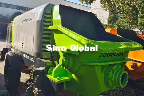 Capacidad eléctrica usada de la tolva de Zoomlion 600L de la bomba concreta del remolque