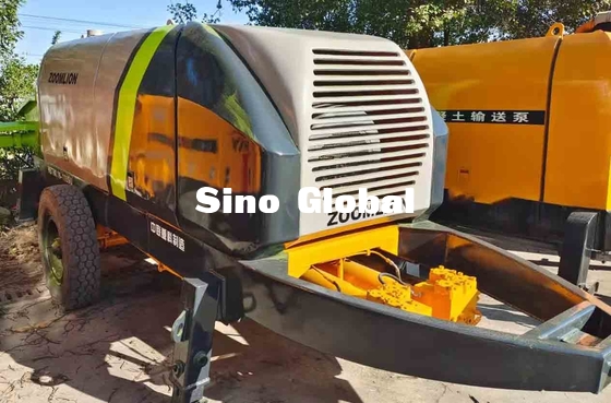 Capacidad eléctrica usada de la tolva de Zoomlion 600L de la bomba concreta del remolque