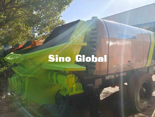 Capacidad eléctrica usada de la tolva de Zoomlion 600L de la bomba concreta del remolque