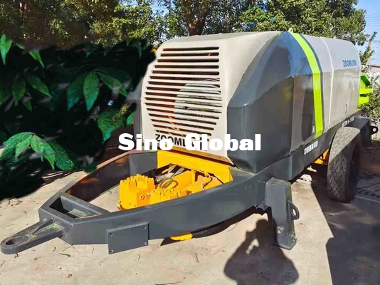 Capacidad eléctrica usada de la tolva de Zoomlion 600L de la bomba concreta del remolque