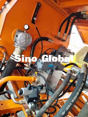 El remolque concreto usado eléctrico bombea capacidad de la tolva de Zoomlion 600L