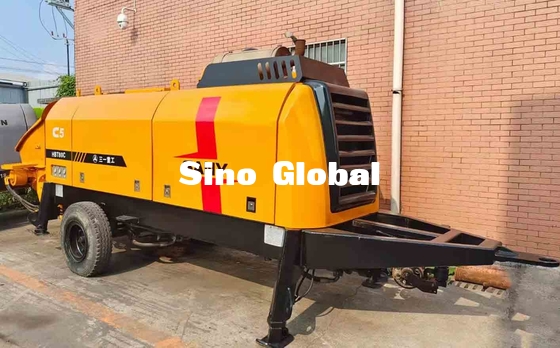 Tipo concreto usado diesel poder de la válvula de la bomba S del remolque de Sany de 180KW