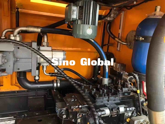 HBT6013 Sany utilizó el remolque montó el tipo de la válvula de la bomba concreta 90KW S