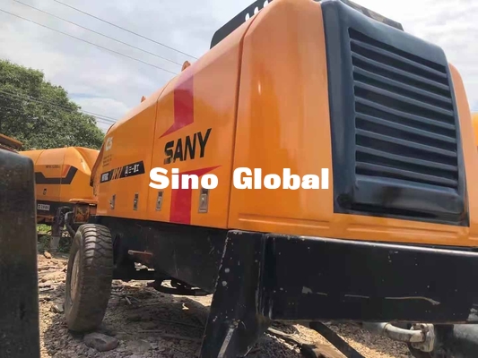 Poder clasificado concreto usado eléctrico de Sany HBT6013 90KW de la bomba del remolque