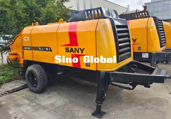 Marca aprobada CE concreto usada de Sany de la bomba del remolque del sistema hydráulico