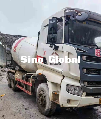 Mezclador del camión de mano de Sany segundo, mezclador concreto del tránsito 257KW