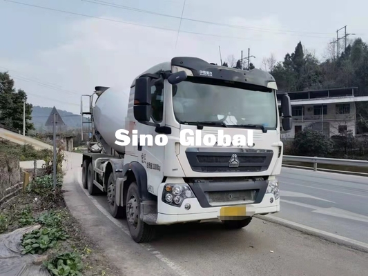 tipo diesel poder del 2do de la mano de Howo camión del mezclador concreto del ³ 371HP de los 10M