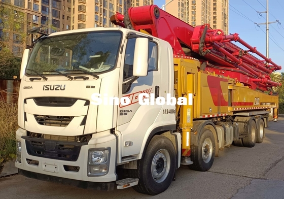 Nuevo Sany los 49M Camión-montó la bomba concreta con Isuzu Chassis