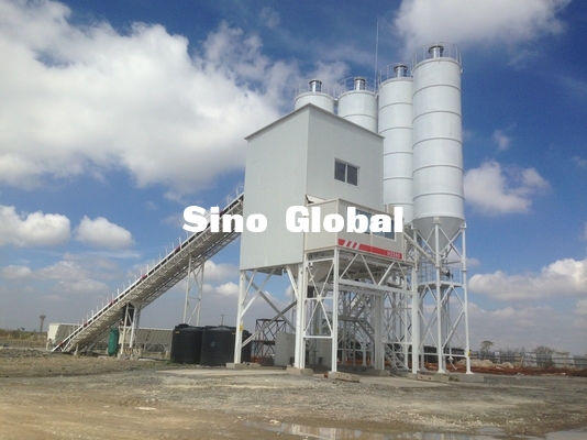 Planta de procesamiento por lotes por lotes concreta ahorro de energía con la marca de Sany Zoomlion