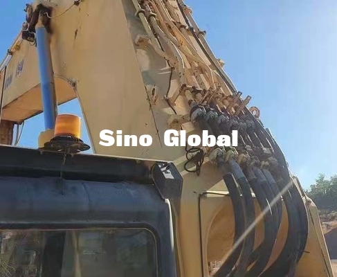 Movimiento usado poder del modelo 170m m de Komatsu 1250 del excavador de la correa eslabonada 514KW