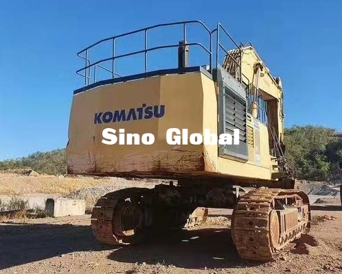 Movimiento usado poder del modelo 170m m de Komatsu 1250 del excavador de la correa eslabonada 514KW
