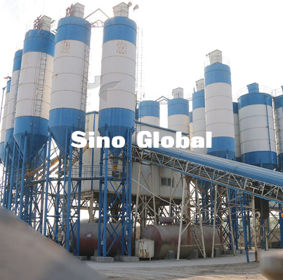 Capacidad de procesamiento por lotes por lotes concreta del poder 180 M3/H de la planta 205KW de Zoomlion HZS180
