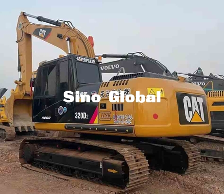 2do excavador de Caterpillar 320D de la mano 99,9 kilovatios del poder 340L de la capacidad del tanque