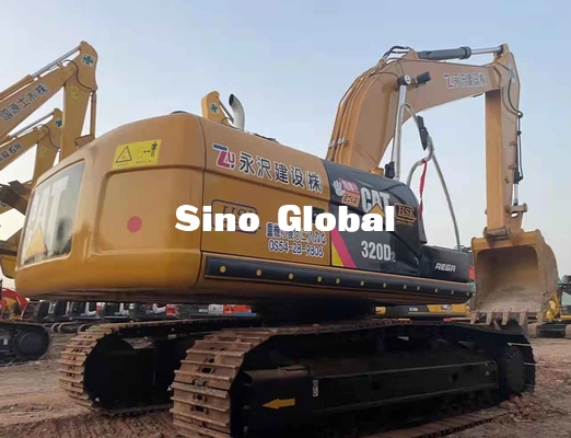 2do excavador de Caterpillar 320D de la mano 99,9 kilovatios del poder 340L de la capacidad del tanque