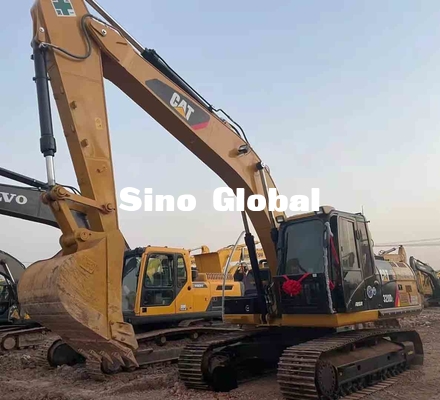 2do excavador de Caterpillar 320D de la mano 99,9 kilovatios del poder 340L de la capacidad del tanque
